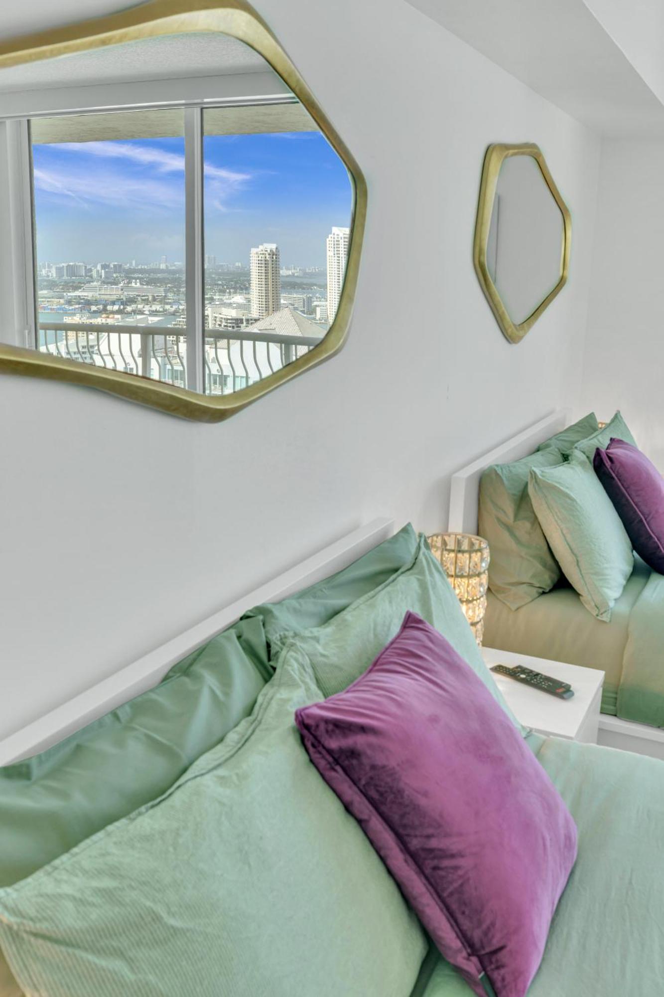 Oceanside Penthouse Apartment In Brickell Miami, Pool, Free Parking מראה חיצוני תמונה