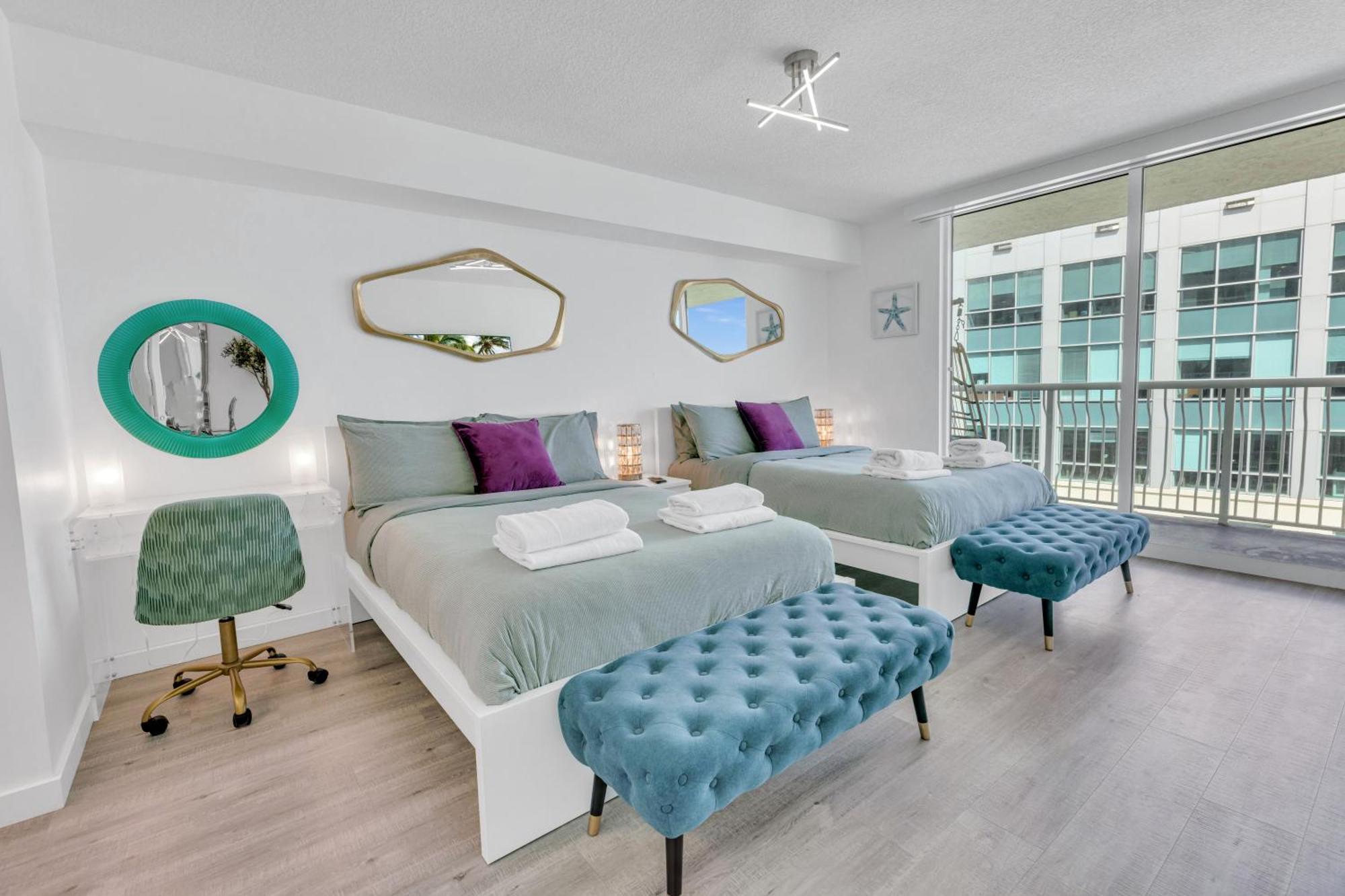 Oceanside Penthouse Apartment In Brickell Miami, Pool, Free Parking מראה חיצוני תמונה