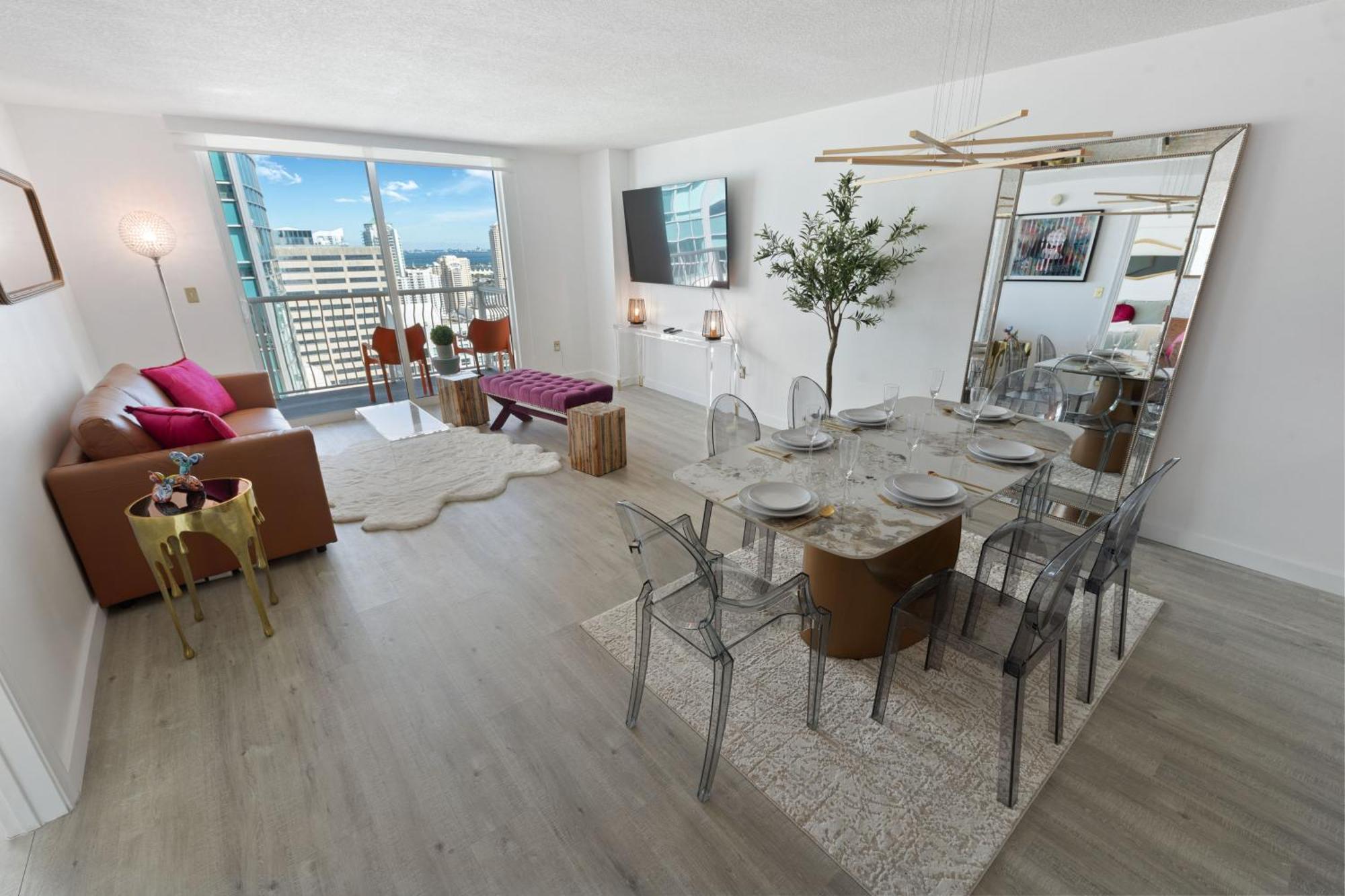 Oceanside Penthouse Apartment In Brickell Miami, Pool, Free Parking מראה חיצוני תמונה