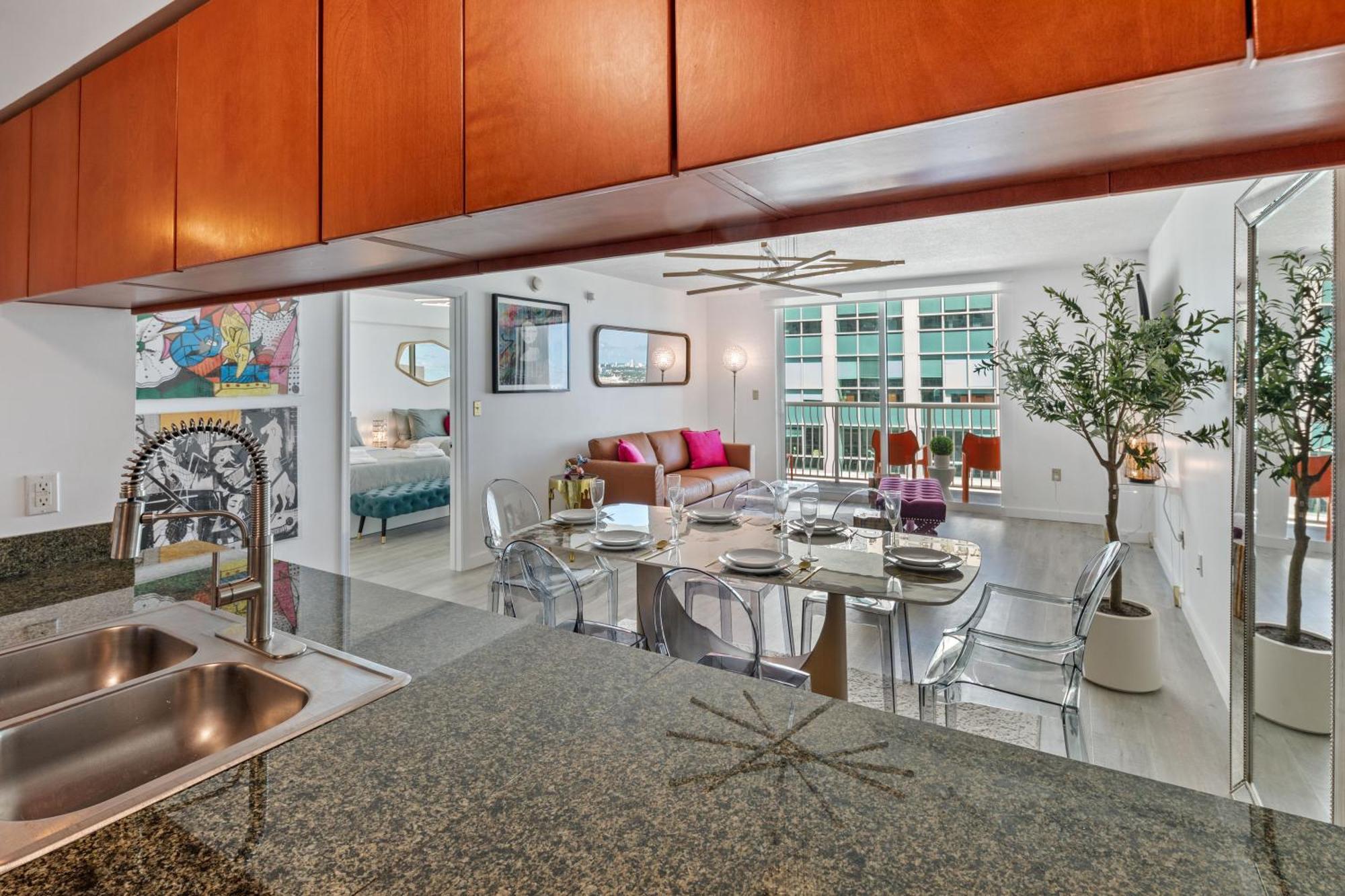 Oceanside Penthouse Apartment In Brickell Miami, Pool, Free Parking מראה חיצוני תמונה