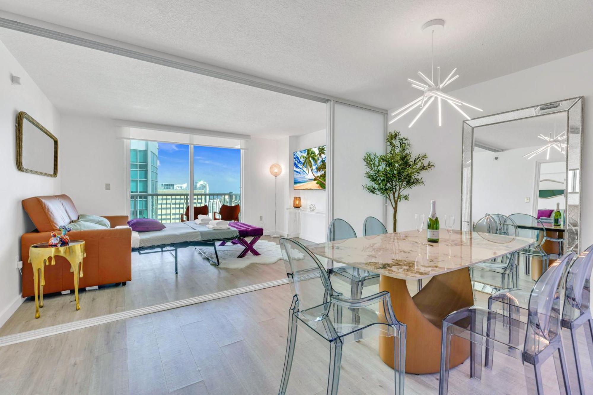 Oceanside Penthouse Apartment In Brickell Miami, Pool, Free Parking מראה חיצוני תמונה