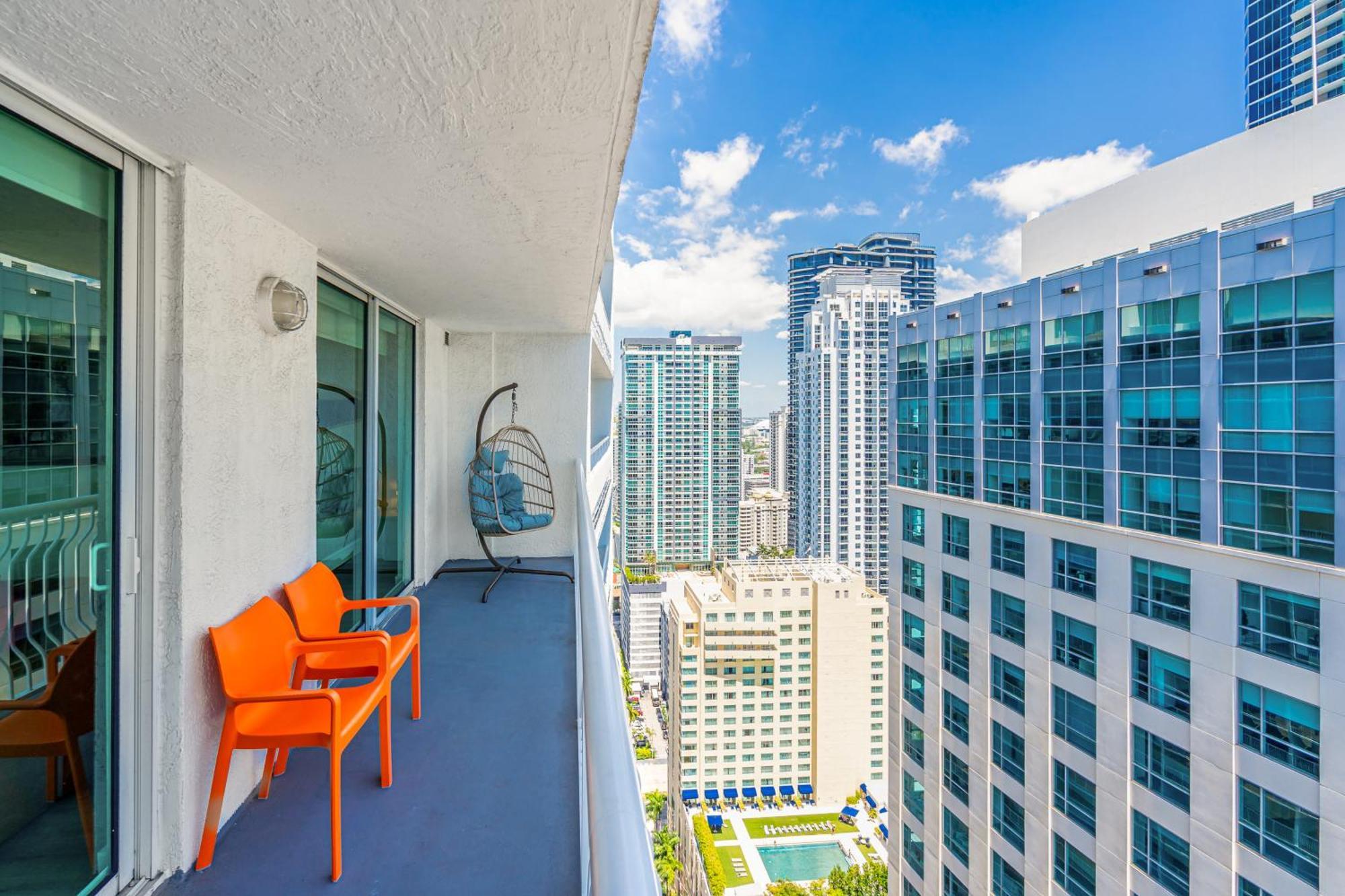Oceanside Penthouse Apartment In Brickell Miami, Pool, Free Parking מראה חיצוני תמונה